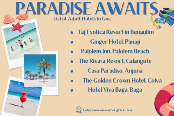 hotels in goa for adult services